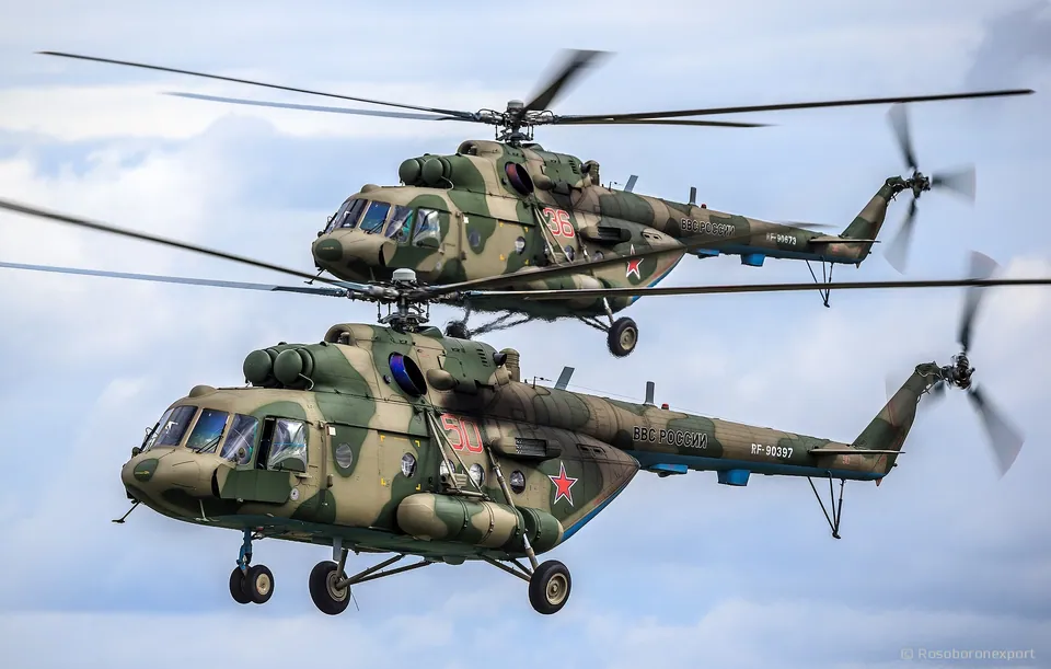 Ми-17В-5 в российской авиации