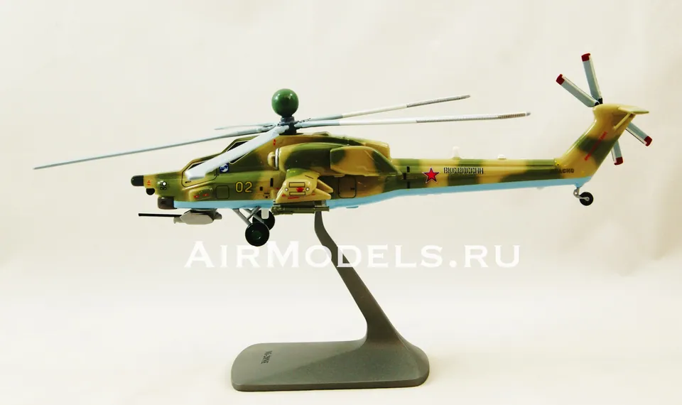 Модель вертолета Ми-28 (Масштаб 1:48) — фото 2
