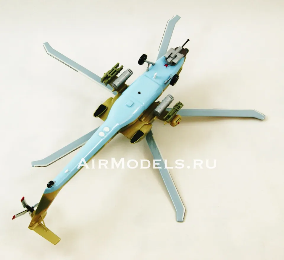 Модель вертолета Ми-28 (Масштаб 1:48) — фото 14