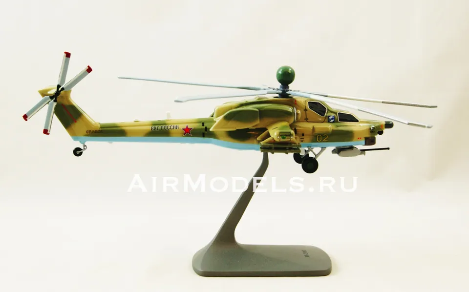 Модель вертолета Ми-28 (Масштаб 1:48) — фото 16