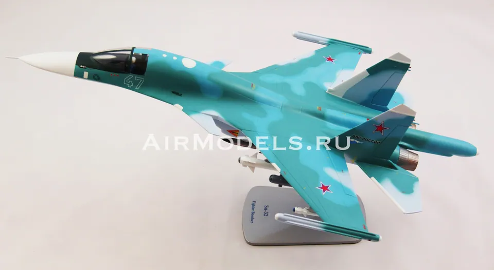 Модель самолета Су-34