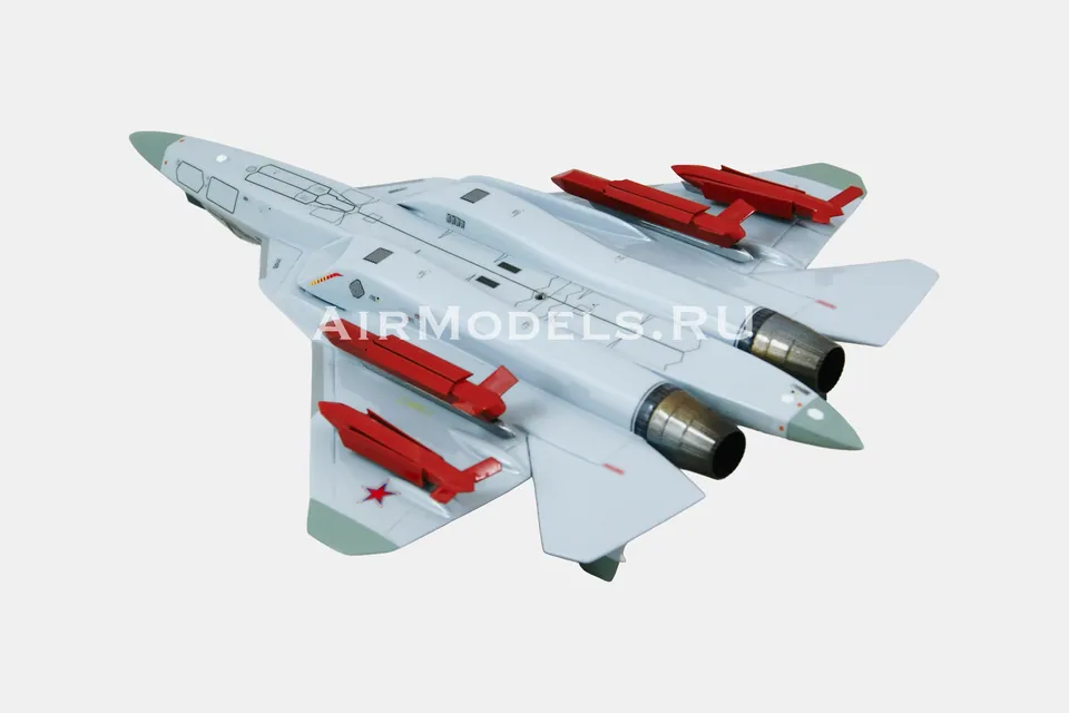 Су-57 с ракетами С-71 (масштаб 1:48), в пиксельном камуфляже — фото 7