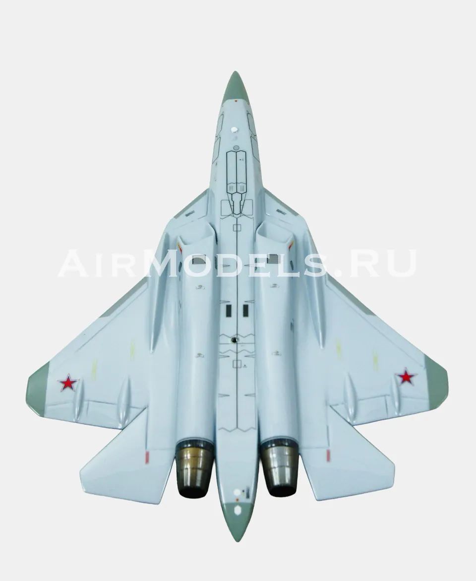 Су-57 с ракетами С-71 (масштаб 1:48), в пиксельном камуфляже — фото 11