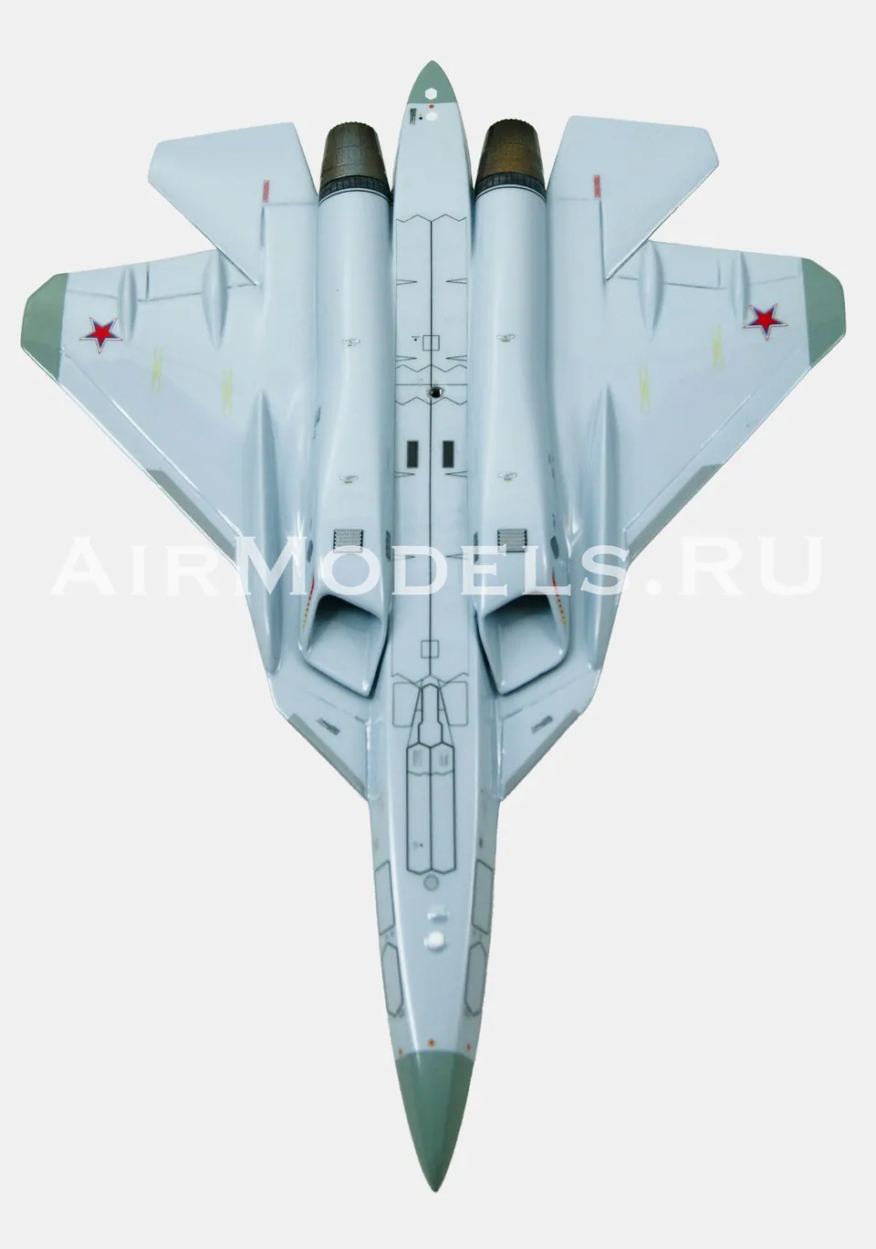 Су-57 с ракетами С-71 (масштаб 1:48), в пиксельном камуфляже — фото 13