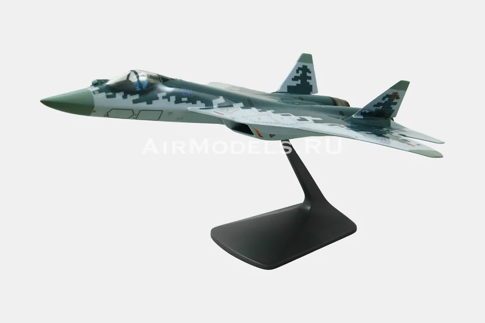 Су-57 с ракетами С-71 (масштаб 1:48), в пиксельном камуфляже — фото 16