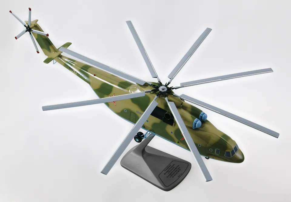 Модель вертолета Ми-26 (Масштаб 1:72, окраска ВКС России) — фото 2