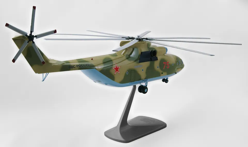 Модель вертолета Ми-26 (Масштаб 1:72, окраска ВКС России) — фото 3