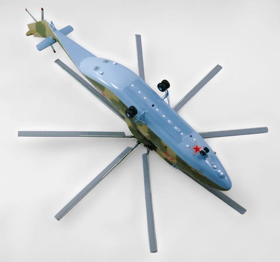 Модель вертолета Ми-26 (Масштаб 1:72, окраска ВКС России) — фото 4