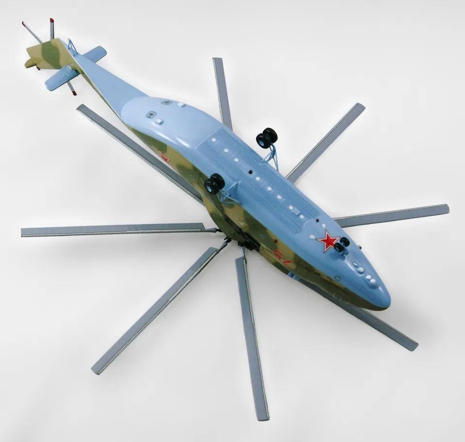 Модель вертолета Ми-26 (Масштаб 1:72, окраска ВКС России) — фото 6