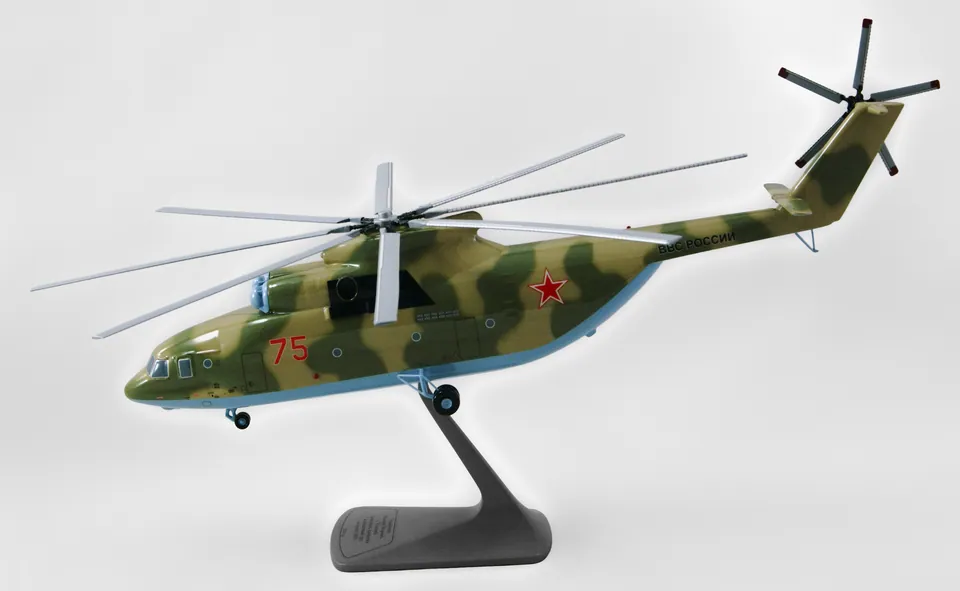 Модель вертолета Ми-26 (Масштаб 1:72, окраска ВКС России) — фото 7