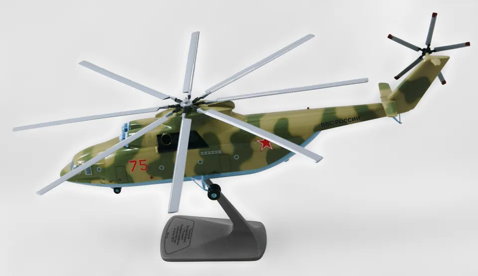 Модель вертолета Ми-26 (Масштаб 1:72, окраска ВКС России) — фото 8