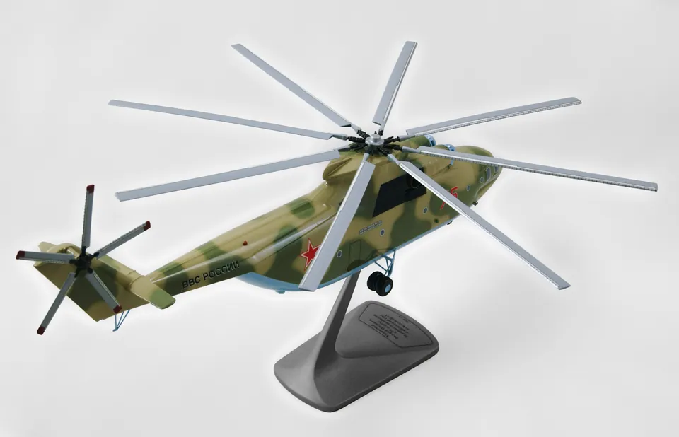 Модель вертолета Ми-26 (Масштаб 1:72, окраска ВКС России) — фото 9