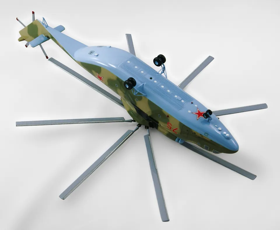 Модель вертолета Ми-26 (Масштаб 1:72, окраска ВКС России) — фото 10