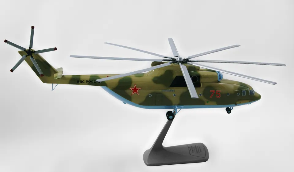 Модель вертолета Ми-26 (Масштаб 1:72, окраска ВКС России) — фото 12