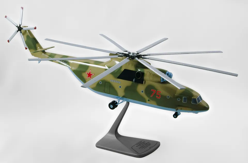Модель вертолета Ми-26 (Масштаб 1:72, окраска ВКС России) — фото 13