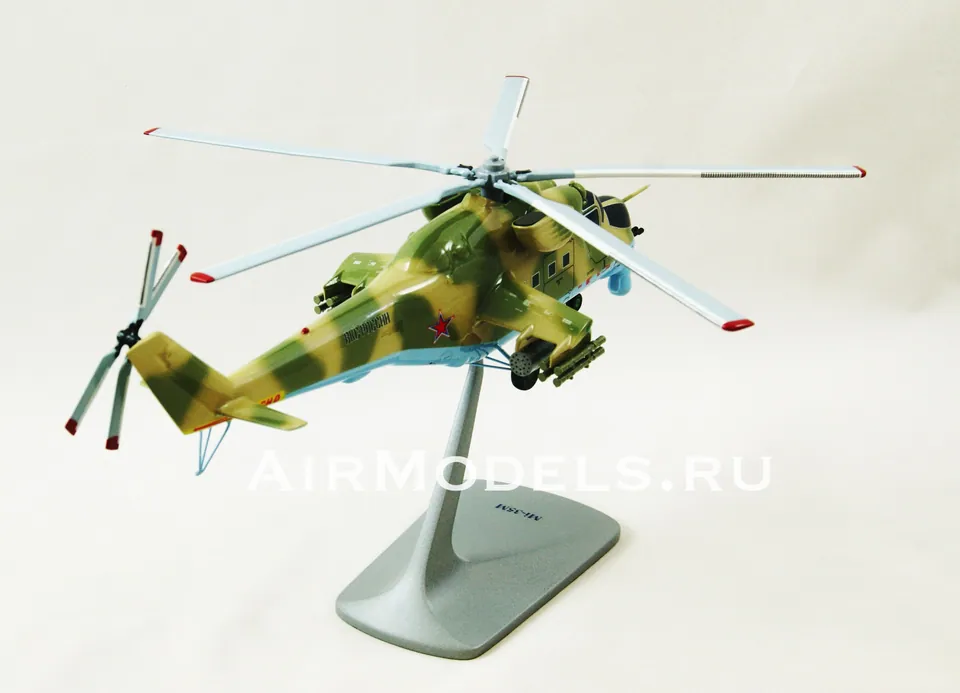 Модель вертолета Ми-35М (Масштаб 1:48, в камуфляжной окраске) — фото 8