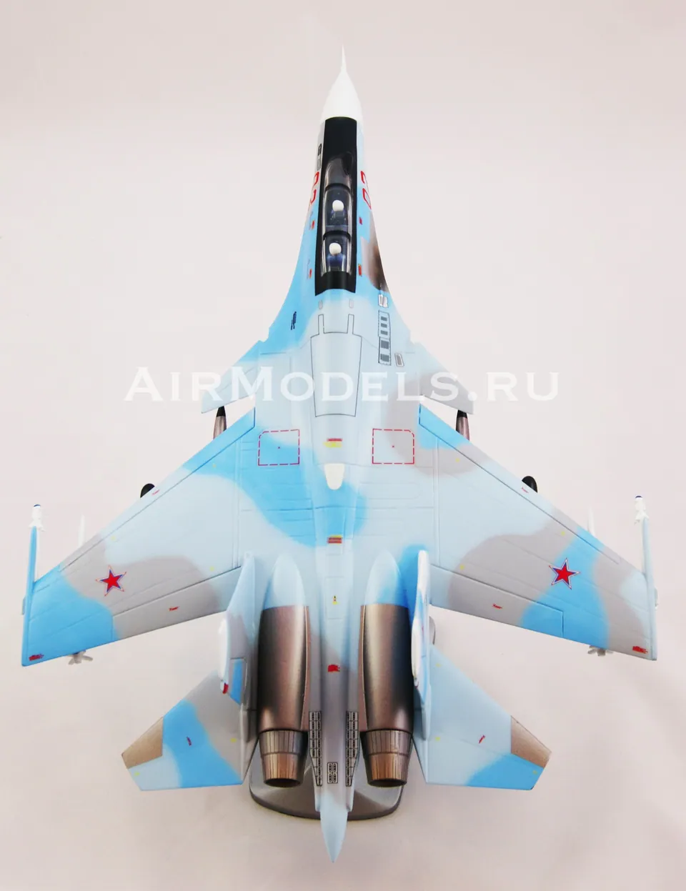 Модель самолета Су-30СМ в масштабе 1:48. — фото 2